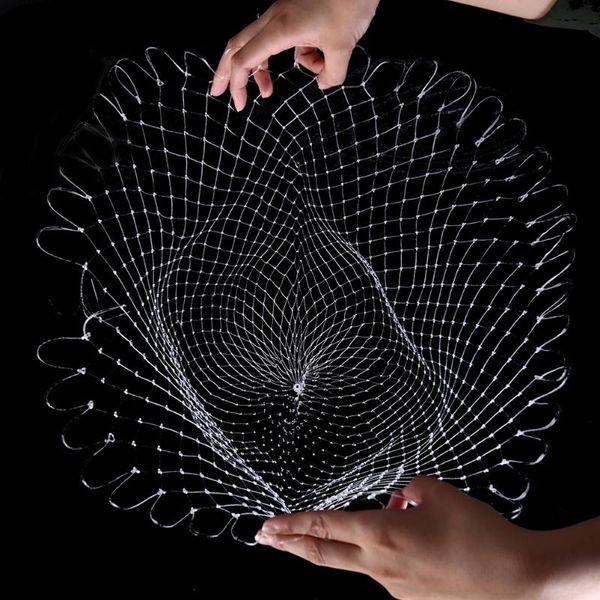 30/40/50/60cm nylon net small hole diameter portable fishing mesh collapsible tools accessories
30/40/50/60cm nylon net small hole diameter portable fishing mesh collapsible tools accessories