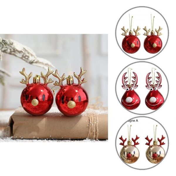 party decoration adorable exquisite deer elk christmas ball baubles ornaments for home
party decoration adorable exquisite deer elk christmas ball baubles ornaments for home