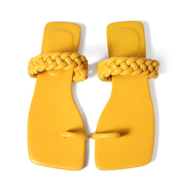 wholesale quality square toe flat slippers hard-wearing concisely designed bright yellow for ladies summer spring size 36-42, Black
wholesale quality square toe flat slippers hard-wearing concisely designed bright yellow for ladies summer spring size 36-42, Black