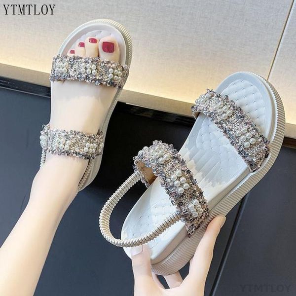 women summer sandals fashion shoes non slip basic pearl decoration ytmtloy zapatos de mujer plataforma sadalias femininas, Black
women summer sandals fashion shoes non slip basic pearl decoration ytmtloy zapatos de mujer plataforma sadalias femininas, Black
