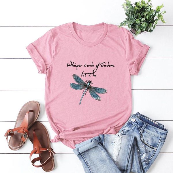 women's t-shirt summer cotton t shirts dragonfly letter graphic tee plus size s- 5xl o-neck short sleeve tshirts fashion casual tees w, White
women's t-shirt summer cotton t shirts dragonfly letter graphic tee plus size s- 5xl o-neck short sleeve tshirts fashion casual tees w, White