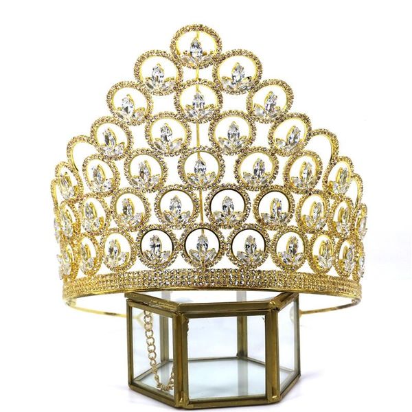 hair clips & barrettes women's gorgeous royal queen circle flower shaped zircon crown bridal wedding luxury fashion crystal headdress, Golden;silver
hair clips & barrettes women's gorgeous royal queen circle flower shaped zircon crown bridal wedding luxury fashion crystal headdress, Golden;silver