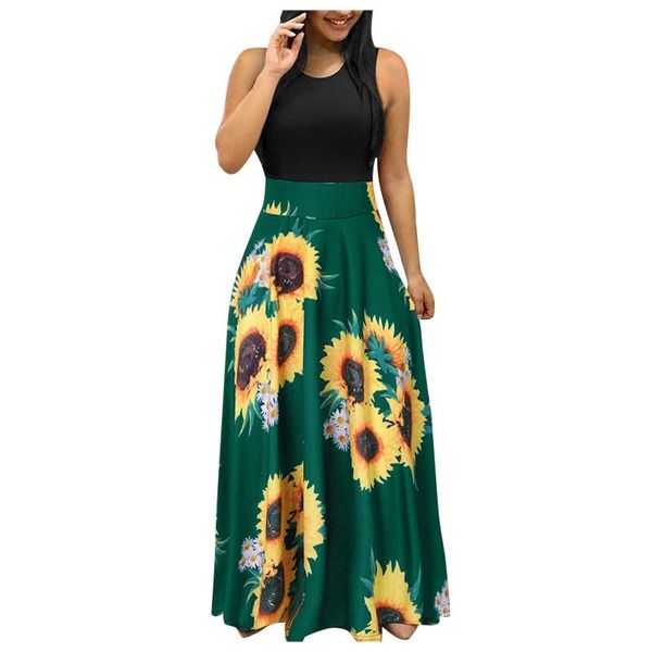 casual dresses 64# women summer dress sleeveless floral printing sundress swing maxi woman party night beach 2021, Black;gray
casual dresses 64# women summer dress sleeveless floral printing sundress swing maxi woman party night beach 2021, Black;gray