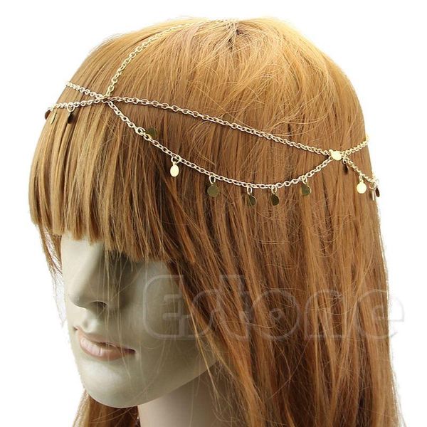 hair accessories bohemian fashion women metal head chain jewelry headband piece band, Slivery;white
hair accessories bohemian fashion women metal head chain jewelry headband piece band, Slivery;white