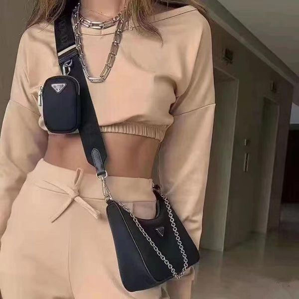 shoulder bags 2021 three-in-one nylon mini girl underarm bag combination set messenger
shoulder bags 2021 three-in-one nylon mini girl underarm bag combination set messenger