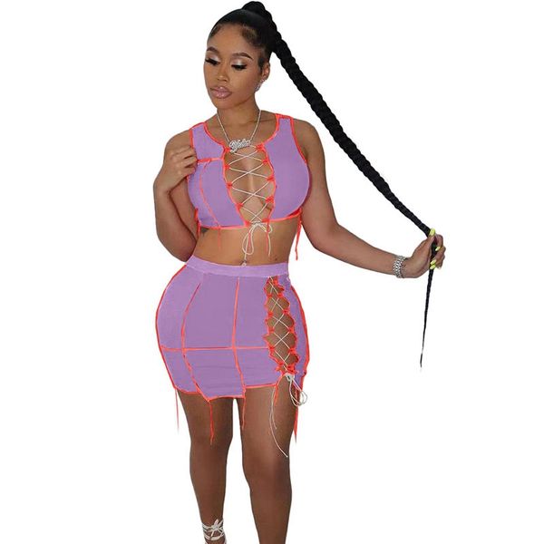 two piece set club outfits for women night party festival clothing lace up crop and bodycon skirt set summer co ord set, Black;white
two piece set club outfits for women night party festival clothing lace up crop and bodycon skirt set summer co ord set, Black;white