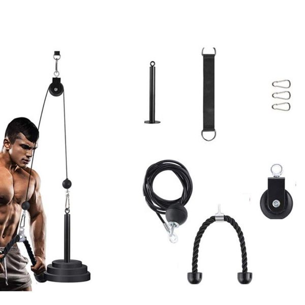 pulley rope diy high pull down arm strength triceps muscle exercises home fitness kit training attachment pulldown heavy duty pu accessories
pulley rope diy high pull down arm strength triceps muscle exercises home fitness kit training attachment pulldown heavy duty pu accessories