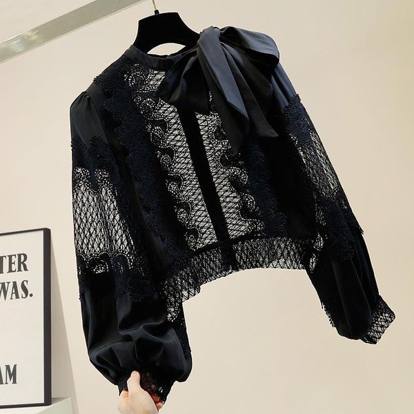 women's blouses & shirts stylish lace blouse trendy girls spring hollow out pullovers office lady butterfly knot women white shirt
women's blouses & shirts stylish lace blouse trendy girls spring hollow out pullovers office lady butterfly knot women white shirt