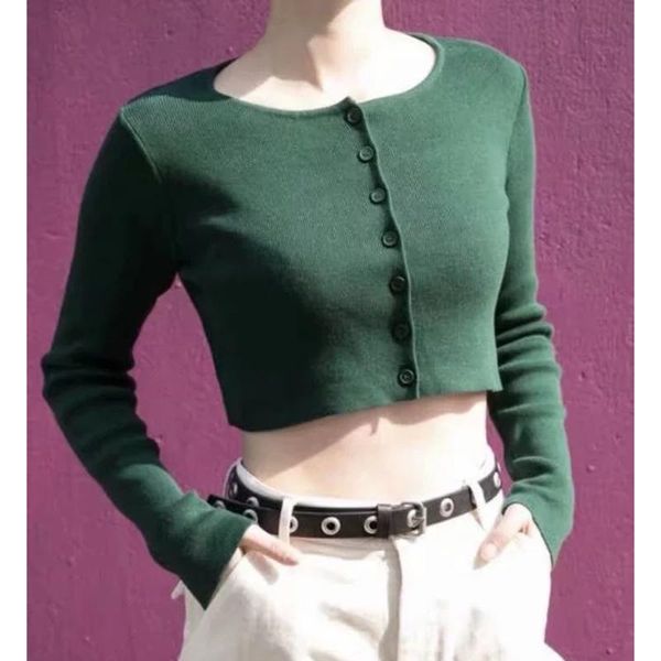 women's t-shirt long sleeve cropped sweater cardigan women casual button knit ladies elegant spring autumn cotton knitted shirts mt403, White
women's t-shirt long sleeve cropped sweater cardigan women casual button knit ladies elegant spring autumn cotton knitted shirts mt403, White