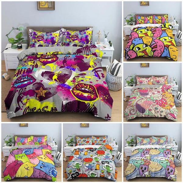 bedding sets lips pattern cute cartoon duvet cover bedclothes quilt twin/king/ size for kids bedroom home
bedding sets lips pattern cute cartoon duvet cover bedclothes quilt twin/king/ size for kids bedroom home