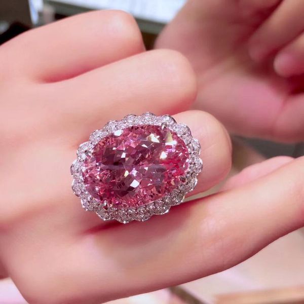 earrings & necklace round pink crystal zircon diamond ring set lady platinum silver 925 women's wedding jewelry
earrings & necklace round pink crystal zircon diamond ring set lady platinum silver 925 women's wedding jewelry