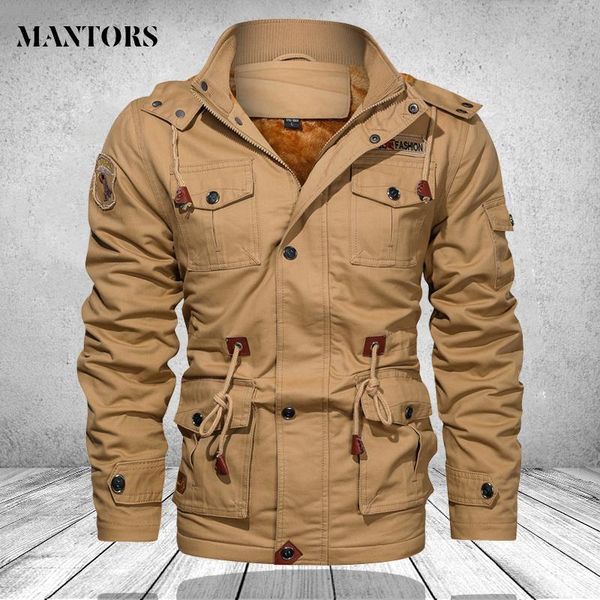 men's jackets and coats winter fleece warm hooded thermal thicker outerwear male outdoor military parkas, Black;brown
men's jackets and coats winter fleece warm hooded thermal thicker outerwear male outdoor military parkas, Black;brown
