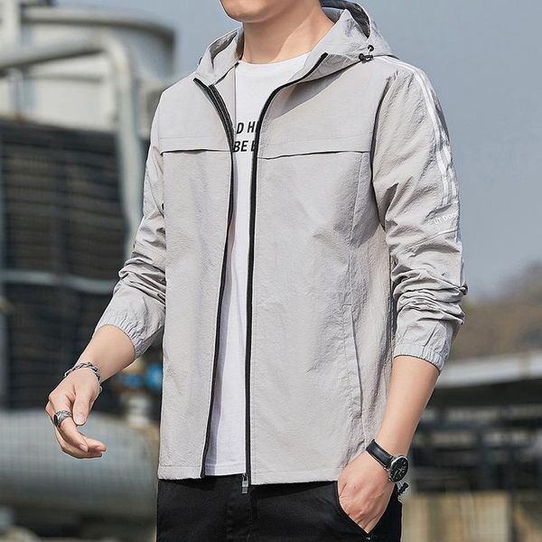men's jackets skin clothing sports coat 2021 summer thin anti ultraviolet trend casual sunscreen large, Black;brown
men's jackets skin clothing sports coat 2021 summer thin anti ultraviolet trend casual sunscreen large, Black;brown