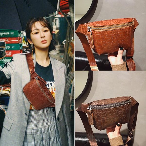 crocodile pattern women's bag korean style of belt with the same mini messenger chest small waist bags
crocodile pattern women's bag korean style of belt with the same mini messenger chest small waist bags