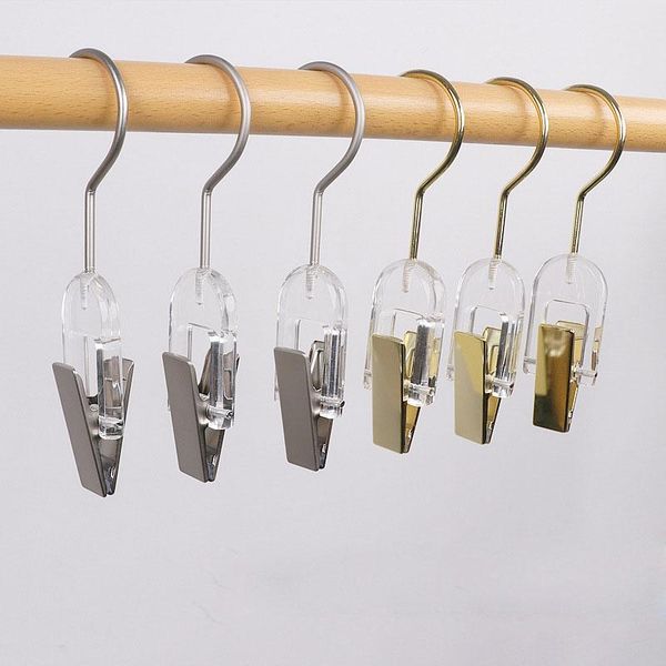 hangers & racks 2 pcs transparent hooks clothes hook stainless steel laundry clip for home clothing store
hangers & racks 2 pcs transparent hooks clothes hook stainless steel laundry clip for home clothing store