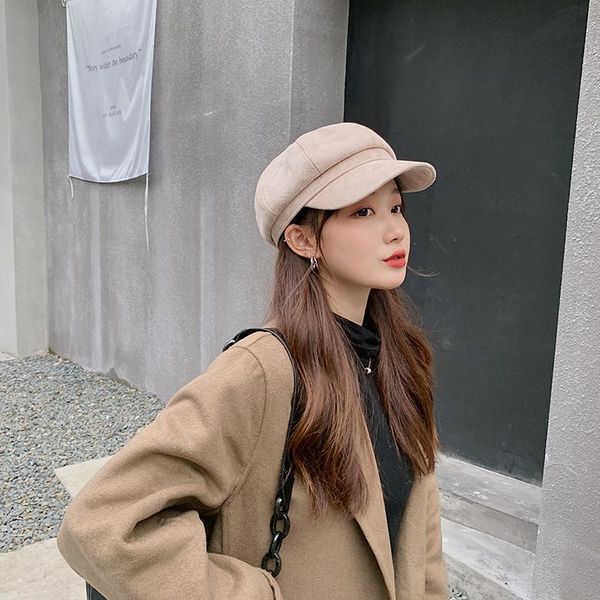 stingy brim hats auutmn winter for women solid plain octagonal sboy cap men ladies casual wool hat beret painter, Blue;gray
stingy brim hats auutmn winter for women solid plain octagonal sboy cap men ladies casual wool hat beret painter, Blue;gray