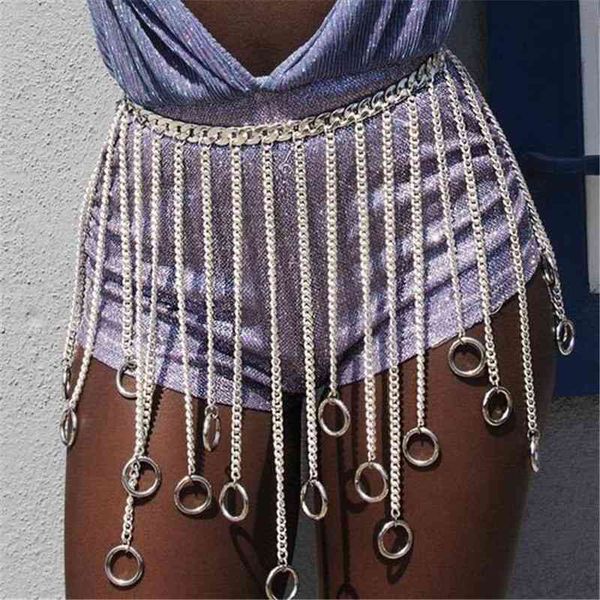 tassels chain skirt belt goth punk style strap waist body harness raver dance jewelry nightclub dress up for women, Silver
tassels chain skirt belt goth punk style strap waist body harness raver dance jewelry nightclub dress up for women, Silver