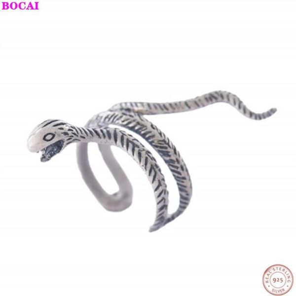 cluster rings thai silver for men and women s925 sterling retro snake male female ring adjustable opening, Golden;silver
cluster rings thai silver for men and women s925 sterling retro snake male female ring adjustable opening, Golden;silver