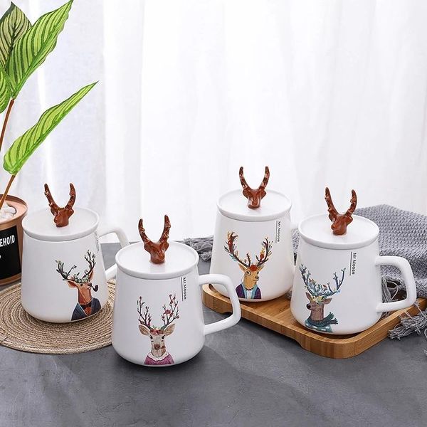 sell nordic style ins creative antler ceramic mug with lid cartoon mug student couple water cup coffee cup coffee mugs
sell nordic style ins creative antler ceramic mug with lid cartoon mug student couple water cup coffee cup coffee mugs