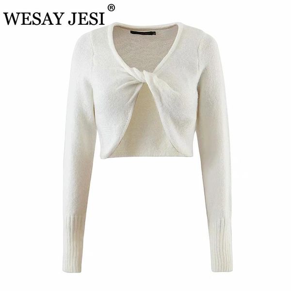 women's knits & tees wesay jesi clothing sweater casual chic knitted women street wear v-neck long sleeve knit shirt autumn outerwear, White
women's knits & tees wesay jesi clothing sweater casual chic knitted women street wear v-neck long sleeve knit shirt autumn outerwear, White