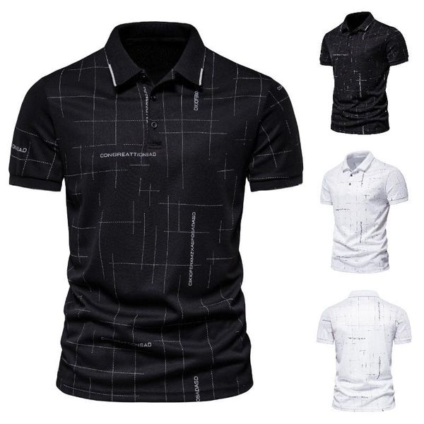 men's t-shirts 2021 summer short-sleeved t-shirt men european american style youth fashion casual dotted printing lapel, White;black
men's t-shirts 2021 summer short-sleeved t-shirt men european american style youth fashion casual dotted printing lapel, White;black