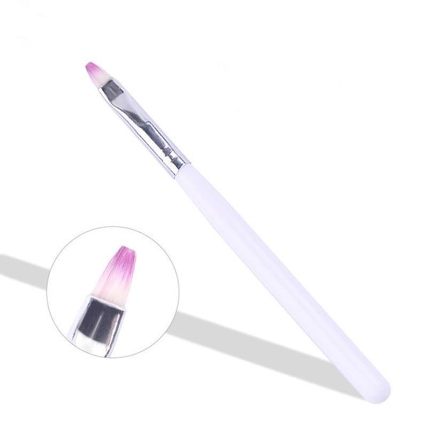 nail brushes the white handle acrylic art brush for gradient gel polish painting drawing tool#g-b011, Yellow
nail brushes the white handle acrylic art brush for gradient gel polish painting drawing tool#g-b011, Yellow