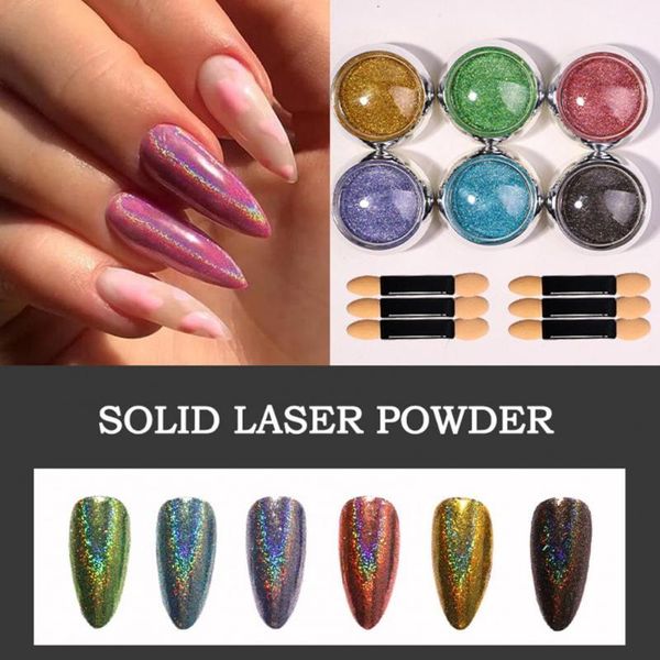 nail glitter 6pcs/set powder mirror surface electroplating effect portable holographic manicure chrome pigment for cosmet, Silver;gold
nail glitter 6pcs/set powder mirror surface electroplating effect portable holographic manicure chrome pigment for cosmet, Silver;gold
