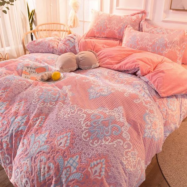 bedding sets coral fleece 3/4pcs for winter thicken bed sheet set 5d carved velvet four suit double side warm comfort bedroom
bedding sets coral fleece 3/4pcs for winter thicken bed sheet set 5d carved velvet four suit double side warm comfort bedroom