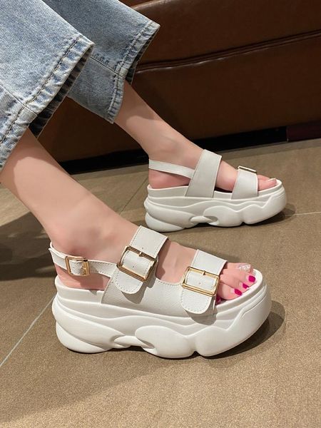 sandals 2021 women's summer outdoor thick-soled waterproof platform designer shoes for women white comfortable ladies, Black
sandals 2021 women's summer outdoor thick-soled waterproof platform designer shoes for women white comfortable ladies, Black