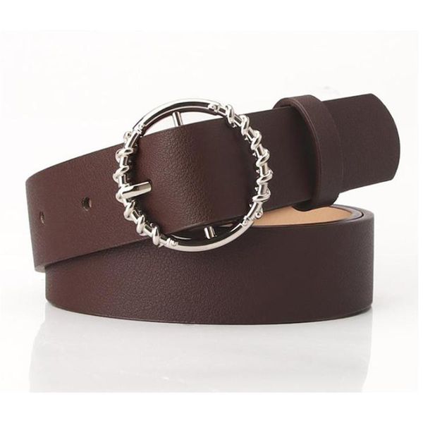 belts 2021 round metal buckle green 2.8cm*104cm female belt black ladies pu waistband women wild, Black;brown
belts 2021 round metal buckle green 2.8cm*104cm female belt black ladies pu waistband women wild, Black;brown