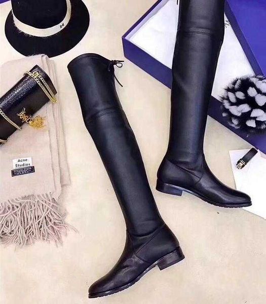 real leather over the knee boots thick bottom elastic high to help flat shoes sw black brown laceup
real leather over the knee boots thick bottom elastic high to help flat shoes sw black brown laceup
