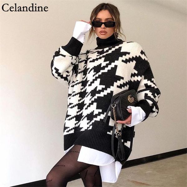 casual dresses celandine long sleeve turtleneck thick knitted sweater dress women loose oversized houndstooth autumn winter 2021, Black;gray
casual dresses celandine long sleeve turtleneck thick knitted sweater dress women loose oversized houndstooth autumn winter 2021, Black;gray