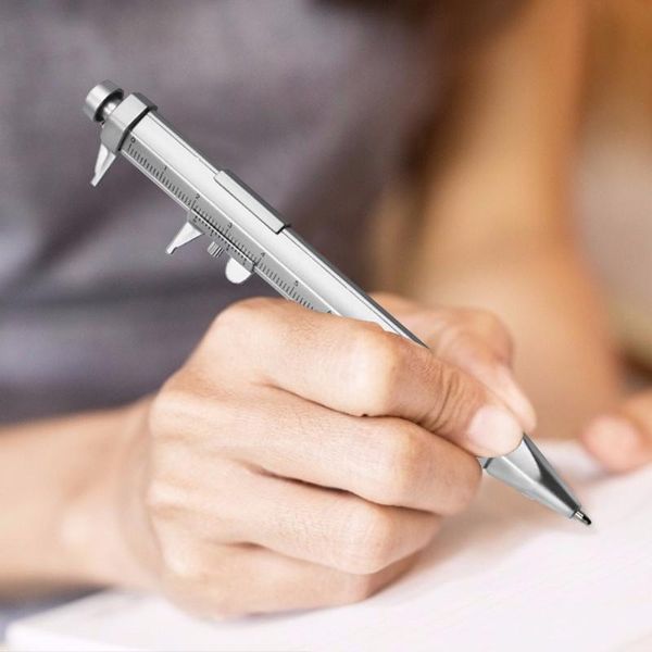 ballpoint pens 2 in 1 vernier caliper roller ball pen measuring instrument ruler ball-point gel ink for stationery, Blue;orange
ballpoint pens 2 in 1 vernier caliper roller ball pen measuring instrument ruler ball-point gel ink for stationery, Blue;orange