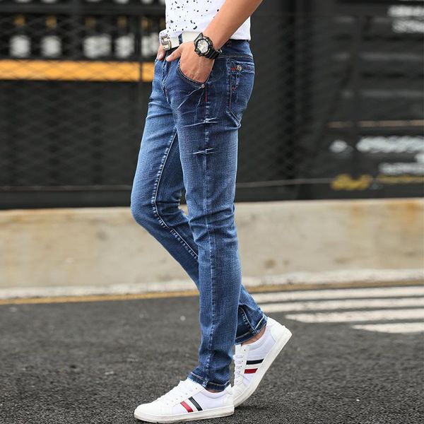 men's jeans 2021 slim jeans, high-quality casual stretch trousers clothing, fashion korean straight versatile, Blue
men's jeans 2021 slim jeans, high-quality casual stretch trousers clothing, fashion korean straight versatile, Blue