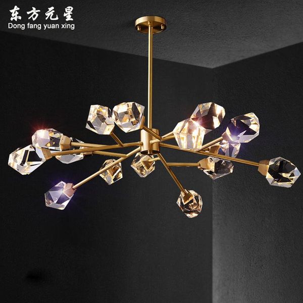 chandeliers led crrstal chandelier lighting lamp luxury copper molecular light modern living room dining indoor luster decorations
chandeliers led crrstal chandelier lighting lamp luxury copper molecular light modern living room dining indoor luster decorations