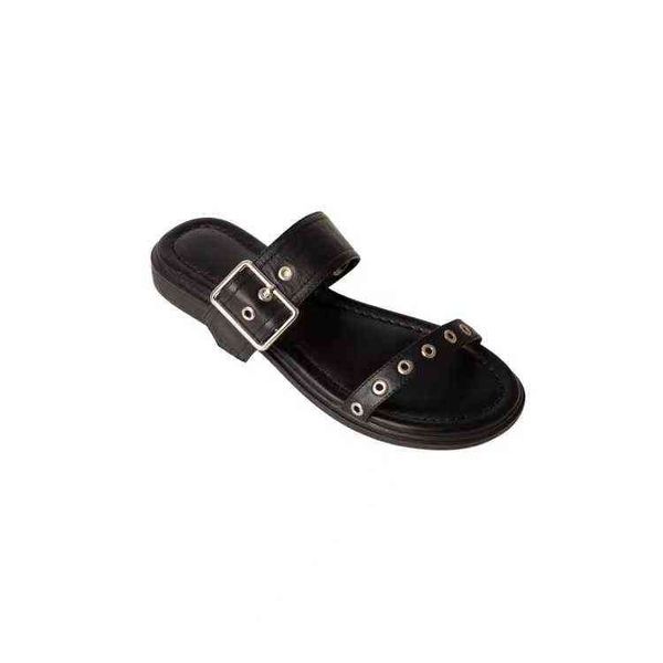 nxy slippers selling comfortable wear genuine leather flat women sandal 220125, Black
nxy slippers selling comfortable wear genuine leather flat women sandal 220125, Black