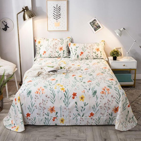 sheets & sets 1 pc bed sheet cotton flat queen size flower printed pastoral linen single (no case) bedclothes
sheets & sets 1 pc bed sheet cotton flat queen size flower printed pastoral linen single (no case) bedclothes