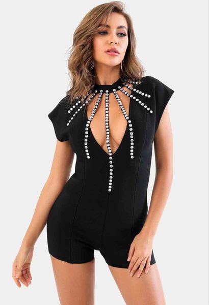 dress ladies winter style black diamonds bandage playsuits celebrity fashion night club jumpsuit playsuit party, Black;gray
dress ladies winter style black diamonds bandage playsuits celebrity fashion night club jumpsuit playsuit party, Black;gray