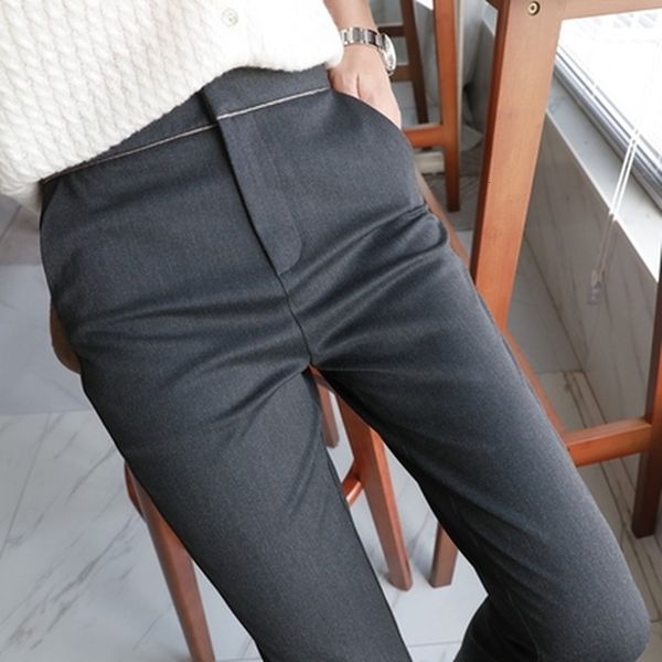 women's pants & capris professional office high waist loose slim suit women black casual straight cigarette carrot qj86, Black;white
women's pants & capris professional office high waist loose slim suit women black casual straight cigarette carrot qj86, Black;white