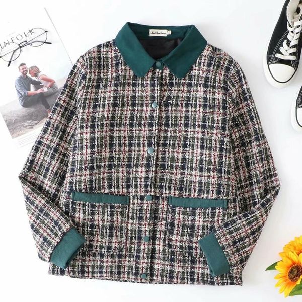 plus size outerwear & coats patchwork turn-down collar women loose knitted cotton jackets 2021 spring autumn casual ladies cardigan fema, Black
plus size outerwear & coats patchwork turn-down collar women loose knitted cotton jackets 2021 spring autumn casual ladies cardigan fema, Black