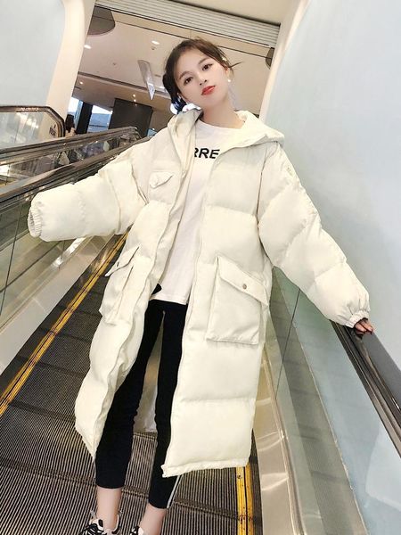 women's down & parkas winter warm cotton jacket white 2021 women thick padded korean loose mid-length hooded black plus size overcoat
women's down & parkas winter warm cotton jacket white 2021 women thick padded korean loose mid-length hooded black plus size overcoat