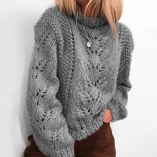 women's sweaters sweater high neck long sleeve cable knit casual hollow turtleneck, White;black
women's sweaters sweater high neck long sleeve cable knit casual hollow turtleneck, White;black