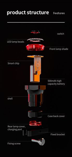 bicycle taillights intelligent sensor brake lights powerful usb road bike mtb rechargeable
bicycle taillights intelligent sensor brake lights powerful usb road bike mtb rechargeable