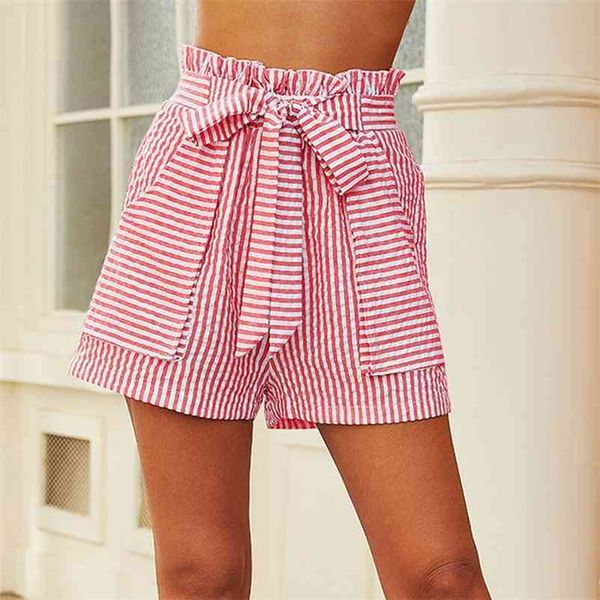 summer cross-border standalone brand in europe and america women's clothing stripes casual shorts 210517, White;black
summer cross-border standalone brand in europe and america women's clothing stripes casual shorts 210517, White;black