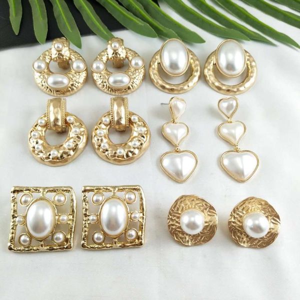 stud irregular alloy pearl texture atmosphere with web celebrity style restoring ancient ways joker earrings, Golden;silver
stud irregular alloy pearl texture atmosphere with web celebrity style restoring ancient ways joker earrings, Golden;silver