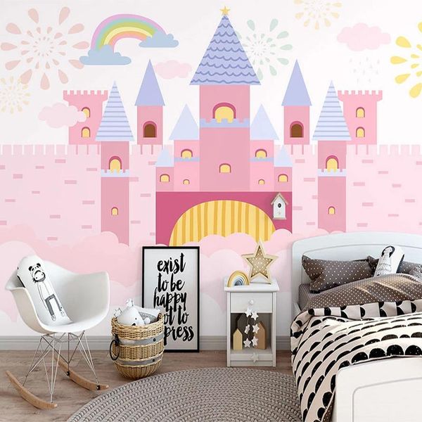 wallpapers custom po wall decor mural cartoon rainbow pink castle kids room princess girl bedroom home wallpaper papel de parede 3d
wallpapers custom po wall decor mural cartoon rainbow pink castle kids room princess girl bedroom home wallpaper papel de parede 3d