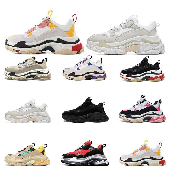triple s mens sneakers womens casual shoes white bule balck volt cool grey vintage tennis sport trainers luxurys designer jogging walking, Black
triple s mens sneakers womens casual shoes white bule balck volt cool grey vintage tennis sport trainers luxurys designer jogging walking, Black