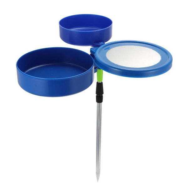 fishing accessories mini tackle box fish lures baits storage holder round case 
fishing accessories mini tackle box fish lures baits storage holder round case