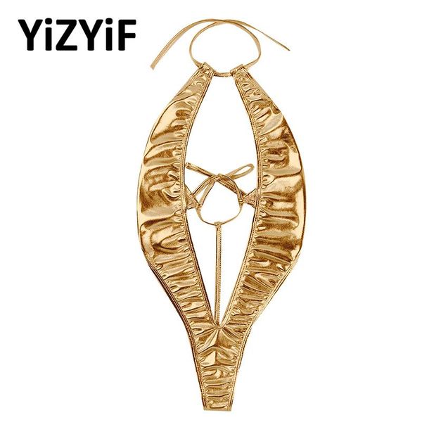 swimsuit women shiny patent leather one-piece swimwear open front backless bathing suit femal beach wear suits
swimsuit women shiny patent leather one-piece swimwear open front backless bathing suit femal beach wear suits