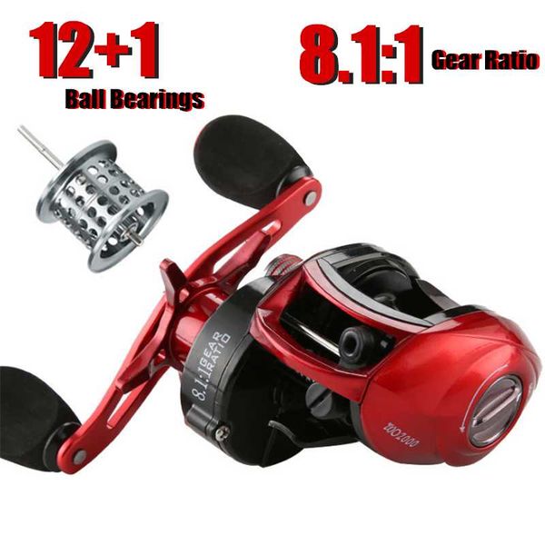 max drag left right fishing baitcasting reel12+1bb 8.1:1 high speed reel hand reinforced reels
max drag left right fishing baitcasting reel12+1bb 8.1:1 high speed reel hand reinforced reels